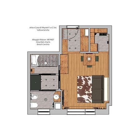 Maison Meynet Mountain Charm Breuil-Cervinia Exterior foto