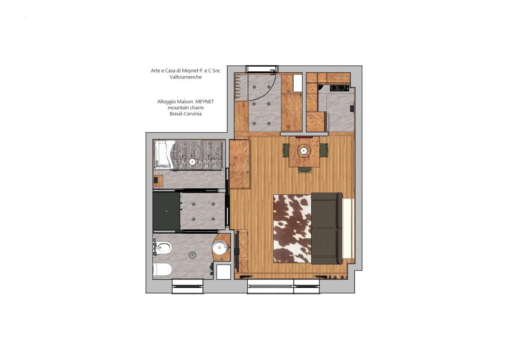 Maison Meynet Mountain Charm Breuil-Cervinia Exterior foto
